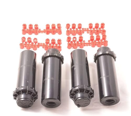 4 Stück Sprinkler Hunter PGP ADJ Turbinenregner 3/4'', Reichweite 6,4-15,8 m, Einstellbarer Winkel, Schwarz 4 Stück Sprinkler Hunter PGP ADJ Turbinenregner 3/4'', Reichweite 6,4-15,8 m, Einstellbarer Winkel, Schwarz von Suinga
