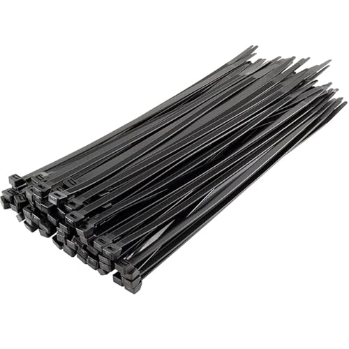 Suinga - 50 x Mehrzweck-Kabelbinder, Nylon, 3,6 x 300 mm, schwarz Suinga - 50 x Mehrzweck-Kabelbinder, Nylon, 3,6 x 300 mm, schwarz von Suinga