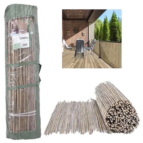Suinga - BAMBUSMATTE Garten NATUR ganz 2 x 5 Meter. Sichtschutz 85%. Stangen aus natürlichem Bambus, die Festigkeit und Langlebigkeit bieten. Suinga - BAMBUSMATTE Garten NATUR ganz 2 x 5 Meter. Sichtschutz 85%. Stangen aus natürlichem Bambus, die Festigkeit und Langlebigkeit bieten. von Suinga