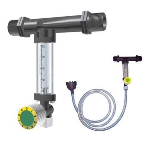 Suinga Injektor Venturi Dünger 32Ø 9mm ohne Präzisions-Dosierschlüssel Maximaler Bewässerungsfluss 6000 l/h Maximaler Düngerdurchsatz 260 Liter bei 3 bar Außengewinde 1" von Suinga