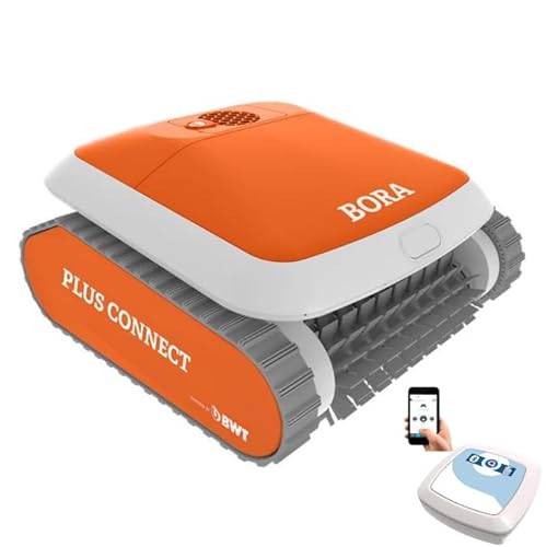 Suinga Roboter Staubsauger Pool 3 Motoren Bora Plus | 15 m3/h Staubsauger | Fernbedienung über App | Reinigung von Beckenboden und Beckenwand von Suinga