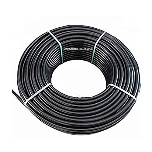 Suinga PE-Rohr 18mm | Landwirtschaftsrohr 18mm 2,5 bar 200 Meter | Bewässerungsrohr 18mm | Bewässerungsschlauch 18mm | Tropfbewässerungsrohr 18mm, schwarz von Suinga