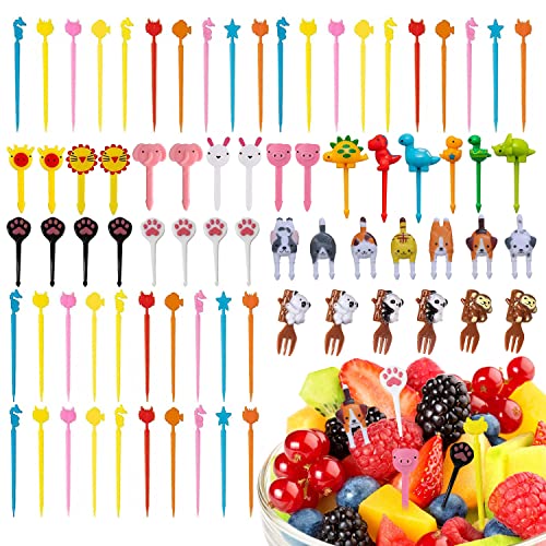 77Pcs Food Picks Kinder Piekser Fingerfood Spieße Fingerfood Spiesse Für Snacks Kinder Obstgabeln Bento Box Zubehör Mini Cartoon Piekser Lunchbox Zubehör Geeignet Für Kuchen, Desserts Parteieni 77Pcs Food Picks Kinder Piekser Fingerfood Spieße Fingerfood Spiesse Für Snacks Kinder Obstgabeln Bento Box Zubehör Mini Cartoon Piekser Lunchbox Zubehör Geeignet Für Kuchen, Desserts Parteieni von Suitedget