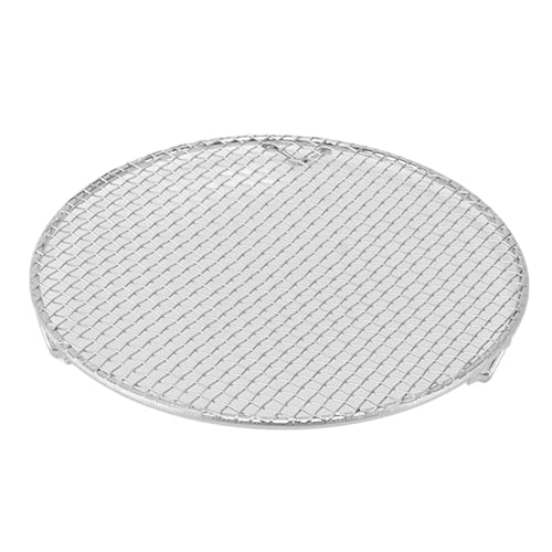 Abkühlgitter aus Edelstahl - Ofenfest & Hochtemperaturbeständig für Backen, Grillen und Kühlen(Kleine Runde 16CM) von Suixtil
