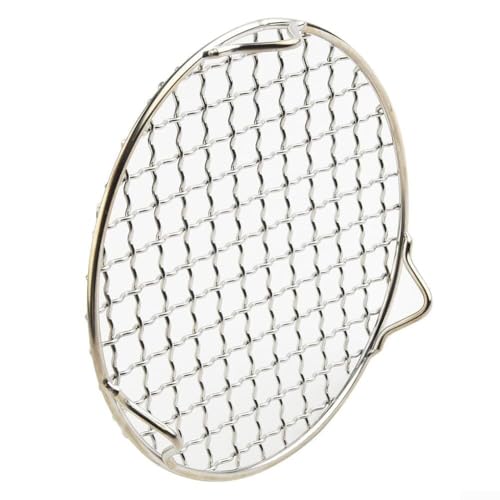 Rundes Abkühlgitter aus Edelstahl - Vielseitiges Backgitter & Grillgitter zum Kühlen, Auskühlen und Backen (Mehrweg, Rostfrei)(165mm) von Suixtil