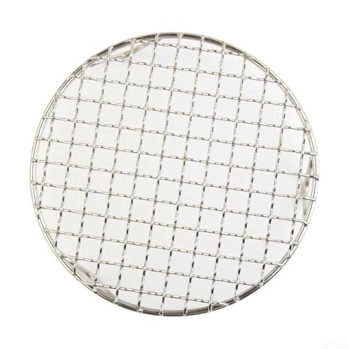 Rundes Abkühlgitter aus Edelstahl - Vielseitiges Backgitter & Grillgitter zum Kühlen, Auskühlen und Backen (Mehrweg, Rostfrei)(240mm) von Suixtil