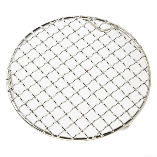 Rundes Kühlgitter aus Edelstahl - Rostfreier Ofenrost & Back-Grillrost mit Glatten Kanten für Backofen und Grillplatte(33cm) von Suixtil