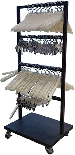 Suixtil Hanger Storage Organiser, Hanger Stacker, Hanger Storage Trolley, Hanger Stacker with Castors von Suixtil