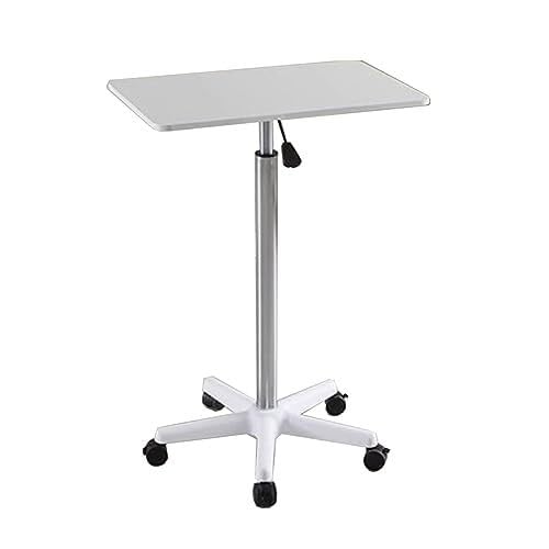 Suixtil Kleiner quadratischer Hebetisch mit Flaschenzug | Abnehmbarer Couchtisch fürs Homeoffice & Wohnzimmer | Nachttisch mit höhenverstellbarer Platte(A) von Suixtil