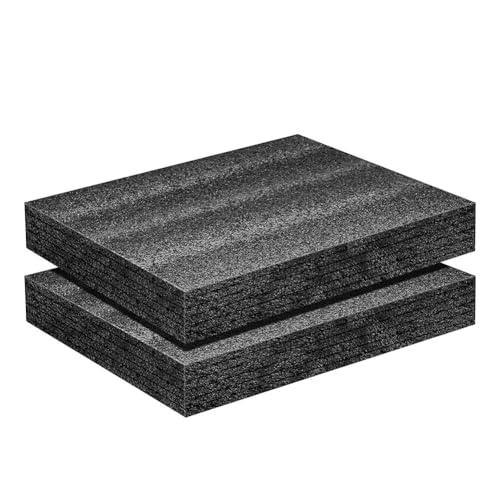 Sujurio 2er-Pack 16 X 12 X 2 Große Polyurethanschaumplatten für die Aufbewahrung Von Werkzeugkästen und Kameras Sujurio 2er-Pack 16 X 12 X 2 Große Polyurethanschaumplatten für die Aufbewahrung Von Werkzeugkästen und Kameras von Sujurio