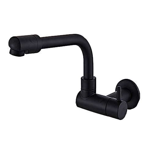 Sujurio 360 Grad Drehbar Schwarz ein der Wand Montiert Single Kalt Wasser Mischer Massiv Messing KüChe SpüLbecken Becken Wasserhahn Mopp Schwimmbad Wasser HäHne Sujurio 360 Grad Drehbar Schwarz ein der Wand Montiert Single Kalt Wasser Mischer Massiv Messing KüChe SpüLbecken Becken Wasserhahn Mopp Schwimmbad Wasser HäHne von Sujurio