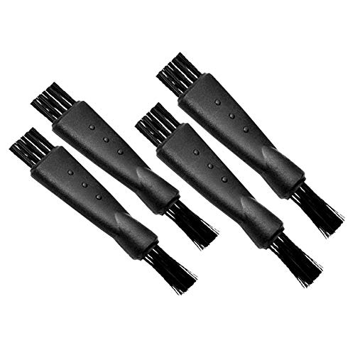 Sujurio 4-Teilige Doppelseitige Rasierapparat-Rasierer-ReinigungsbüRste Clipper Cleaner Brush Clipper-ReinigungsbüRste für MäNner von Sujurio