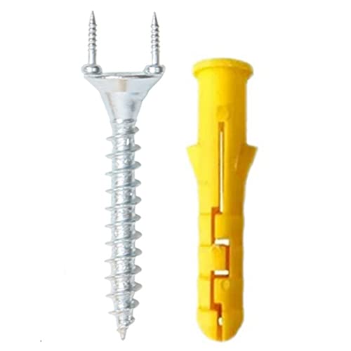 Sujurio 50 Stück nahtlose Nägel, Doppelkopfschraube, Massivholz, Sockelleiste, nahtlose Nägel, Fußlinie, Spezialnägel, Sicherheitsschrauben Sujurio 50 Stück nahtlose Nägel, Doppelkopfschraube, Massivholz, Sockelleiste, nahtlose Nägel, Fußlinie, Spezialnägel, Sicherheitsschrauben von Sujurio