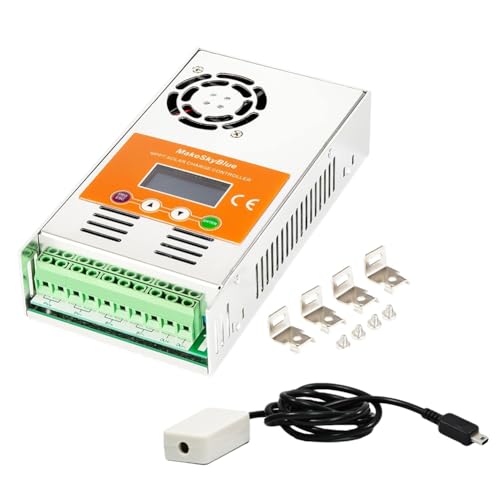 Sujurio 60A-V123 mit WiFi Cloud Box MakeSkyBlue Solarpanel MPPT Laderegler für 12V 24V 48V Blei-Säure-Batterie von Sujurio