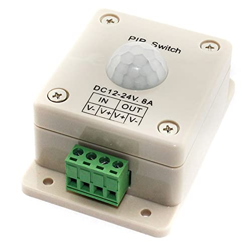 Sujurio Automatischer DC 5V 12V 24V Infrarot Automatischer Sensorschalter für LED Streifen Glühbirne Lampe Infrarot Bewegungsmelder Schalter Sujurio Automatischer DC 5V 12V 24V Infrarot Automatischer Sensorschalter für LED Streifen Glühbirne Lampe Infrarot Bewegungsmelder Schalter von Sujurio