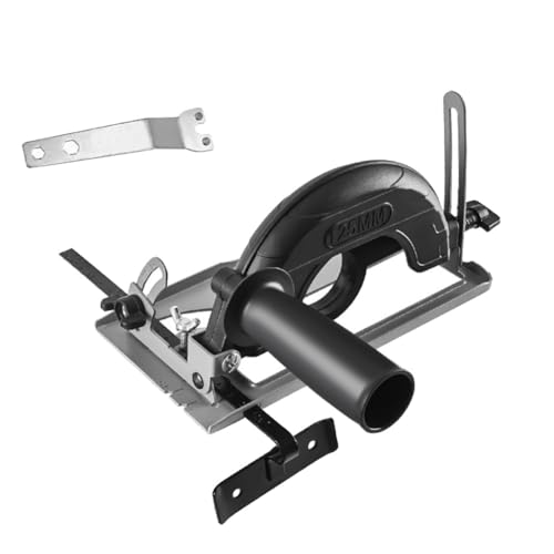 Sujurio Hand-Winkelschleifer, Konverter zu Fräser, 40 mm, tiefenverstellbare Schleifhalterung zum Schneiden von Holzbearbeitungstischwerkzeugen von Sujurio