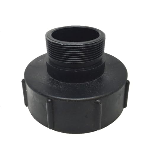 Sujurio IBC Wassertankschlauch Ablaufadapter S100X8 auf 5.1 cm Ersatzventiladapter 1 Stück Kunststoff von Sujurio