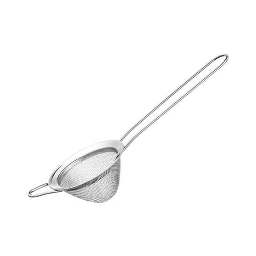Sujurio Kleines Sieb Aus Edelstahl, Feinmaschiges Sieb, Mini-Cocktailsieb für Cocktails, Tee, Kaffee und Getränke Sujurio Kleines Sieb Aus Edelstahl, Feinmaschiges Sieb, Mini-Cocktailsieb für Cocktails, Tee, Kaffee und Getränke von Sujurio