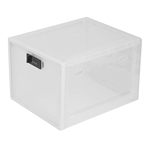 Sujurio KüHlschrank Lebensmittel Transparente Aufbewahrung Box mit Passwort Sperre Medizin Box Mobiles Handy Tablet Passwort Box A von Sujurio
