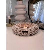 Dekokranz , Aus Makramégarn, Elegant, Nach Wunsch Auch in Anderen Farben & Größen Erhältlich, Für Jede Jahreszeit, Ohne Windlicht Dekokranz , Aus Makramégarn, Elegant, Nach Wunsch Auch in Anderen Farben & Größen Erhältlich, Für Jede Jahreszeit, Ohne Windlicht von SukainaDesigns