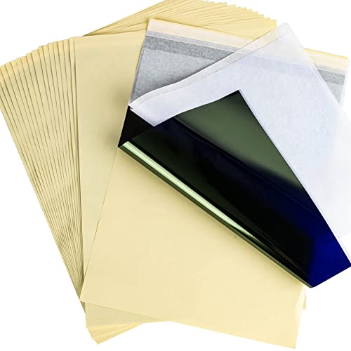 Sukh Carbon Transfer Paper Tattoo 20 BläTter - Matrizenpapier Tattoo Transferpapier Tattoo Transfer Paper Thermokopierpapier Zum üBertragen Ihrer Designs Auf Die Haut für Temporary Tattoos, Din A4 Sukh Carbon Transfer Paper Tattoo 20 BläTter - Matrizenpapier Tattoo Transferpapier Tattoo Transfer Paper Thermokopierpapier Zum üBertragen Ihrer Designs Auf Die Haut für Temporary Tattoos, Din A4 von Sukh