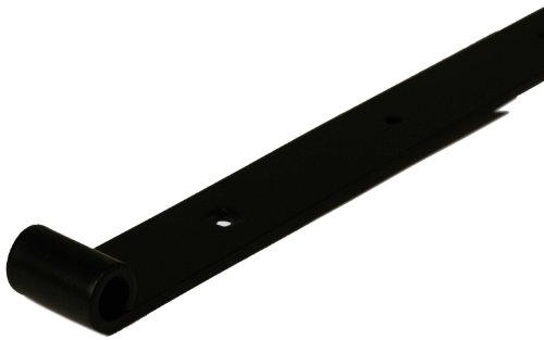 Suki 3250017 Gerade Scharnier 400 x 40 mm, Materialstärke: 5 mm, Durchmesser 13 cm, Schwarz von Suki