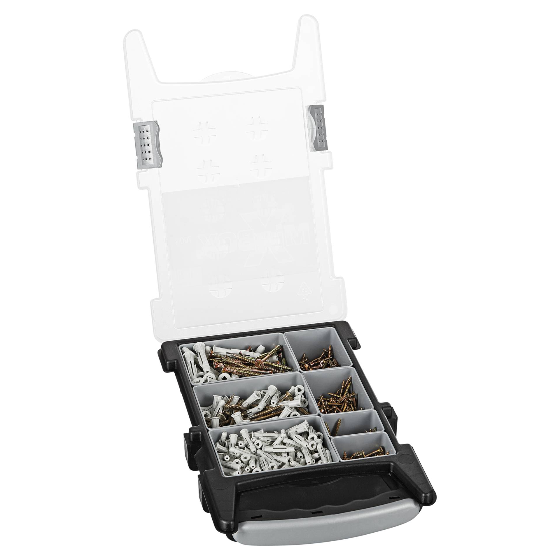 Suki Mixbox Spanplattenschrauben mit Dübeln Stahl verzinkt 3,5 - 8,0 x 25 - 60 mm 700 Stück Suki Mixbox Spanplattenschrauben mit Dübeln Stahl verzinkt 3,5 - 8,0 x 25 - 60 mm 700 Stück von Suki