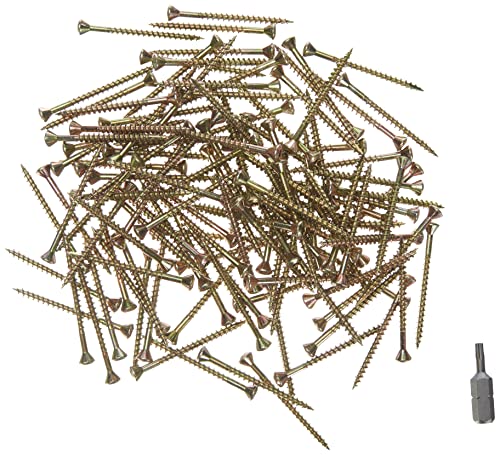 suki 125 Stück Dielenschraube 3,2 x 40 mm passiviert TX10, 6177909 suki 125 Stück Dielenschraube 3,2 x 40 mm passiviert TX10, 6177909 von Suki