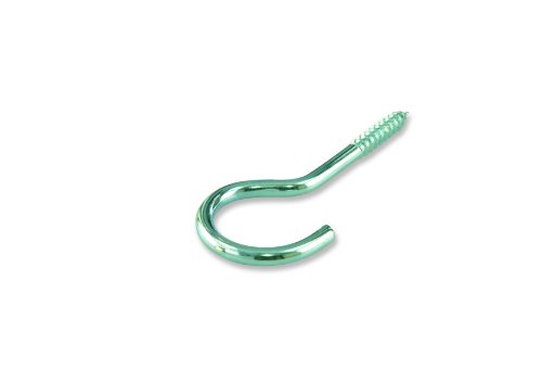 suki 20 Stück Schraubhaken 60 x 3,3 mm gebogen verzinkt Holzgewinde, 6175044 suki 20 Stück Schraubhaken 60 x 3,3 mm gebogen verzinkt Holzgewinde, 6175044 von suki