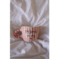Personalisierte Zitat Tasse Benutzerdefinierte Nachricht Keramik Kaffeetasse von SukupotCeramics