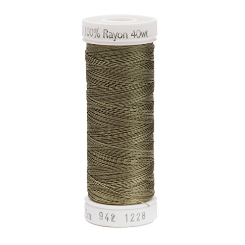 Sulky Jeder Drab Green-Thread Rayon 40 jeder, Acryl, Mehrfarbig von Sulky