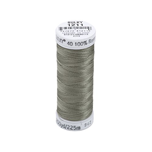 Sulky Jeder LT Khaki-Thread Rayon 40 jeder, Acryl, Mehrfarbig von Sulky