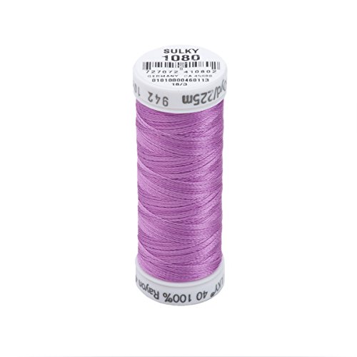 Sulky Jeder Orchid-Thread Rayon 40 jeder, Acryl, Mehrfarbig von Sulky