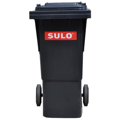 Container zu Hausmülls Sulo MGB 60 L, grau, Mülltrennung, 2 Räder und Deckel (22072) von plasteo