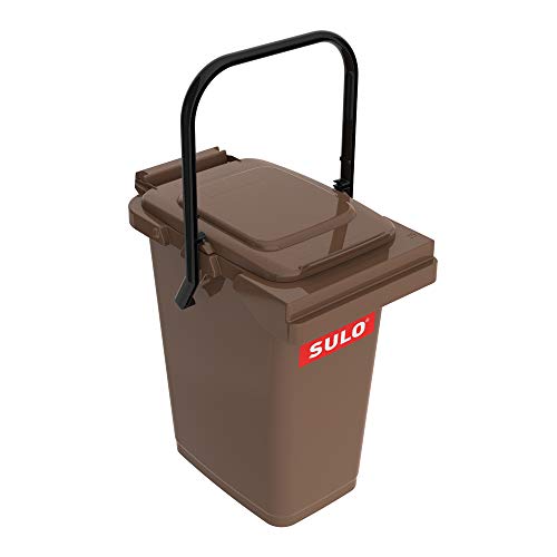 Müllbehälter/Abfalleimer 25 Liter braun von Sulo