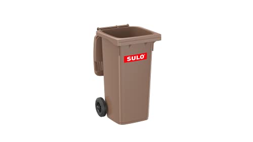 SULO CITYBAC CLASSIC Mülltonne 120L Braun RAL8025 von Sulo