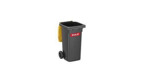 SULO CITYBAC CLASSIC Mülltonne 120L Grau RAL7021, Deckel Gelb RAL1018 SULO CITYBAC CLASSIC Mülltonne 120L Grau RAL7021, Deckel Gelb RAL1018 von Sulo