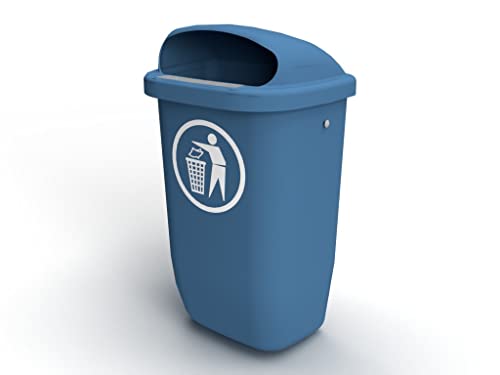 SULO DIN-PK Papierkorb 50L Blau RAL5023 von Sulo