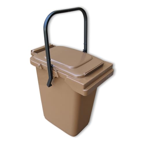 SULO Müllbehälter Mülleimer MB 25, Inhalt 25 l - Braun von Sulo