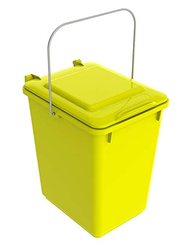SULO Mülleimer Vorsortierbehälter Bio Boy, Inhalt 10 l - Gelb von Sulo