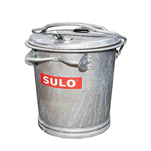 SULO 1029084 Mülleimer 35l Stahl verzinkt Verzinkt 1St. von Sulo