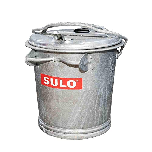 Sulo 000 29084 Mülleimer verzinkt 35 Liter von Sulo