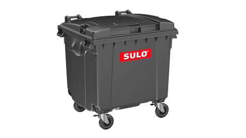 Sulo CITYBAC Müllcontainer 1100L mit Flachdeckel Grau RAL7021 Sulo CITYBAC Müllcontainer 1100L mit Flachdeckel Grau RAL7021 von Sulo