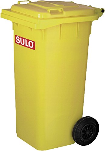 Sulo Müllgroßbehälter Fahrbar 120L Gelb von Sulo