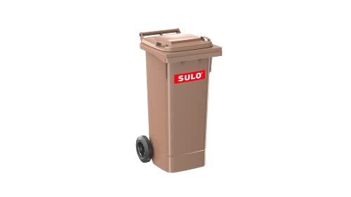 SULO CITYBAC CLASSIC Mülltonne 80L Braun RAL8025 von Sulo