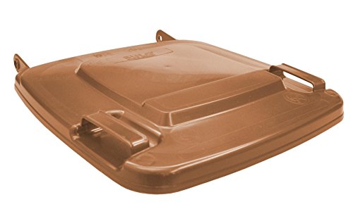 Sulo Deckel für CITYBAC Classic 120L Mülltonne Braun RAL8025 von Sulo
