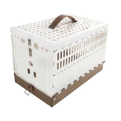 Faltbare Pige-On-Käfig, leichte Materialien, 32x20x22 cm, Schweines-Eon-Nest-Trainingskäfig, Vogel-Domestikationsträger, gut belüftete Struktur, für Trainingswettbewerb von Sulxyi