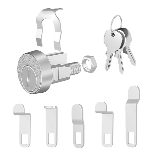 Mailbox -Sperre mit 3 Tasten, einfache Installation, 1 Set, Schranksicherheitsgerät, Leichtmetallschrankschlössern, kompakte Größe mit starker Leistung, ideal für Mailbox -Garderobe Mailbox -Sperre mit 3 Tasten, einfache Installation, 1 Set, Schranksicherheitsgerät, Leichtmetallschrankschlössern, kompakte Größe mit starker Leistung, ideal für Mailbox -Garderobe von Sulxyi