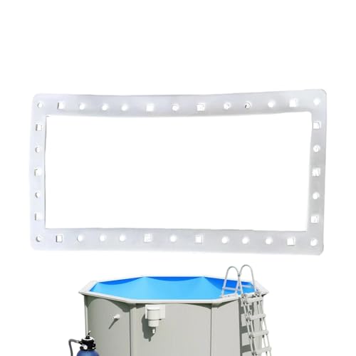 Pool-Skimmer-Dichtung | Eva Pool Butterfly Skimmer Dichtung – stabiler flexibler Spa-Teile-Aufkleber für Schwimmbad-Wartung und Reparatur von Sulxyi