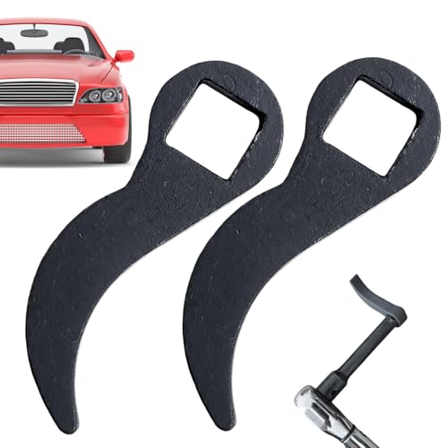 Stemmeisenköpfe, Brecheisenköpfe - Winkelverstellbare Hebelschaft-Werkzeugköpfe für enge Räume - Brechstangenaufsatz für Autoreparatur, Bau, Abbruch, Aushebeln, Anpassen von Sulxyi